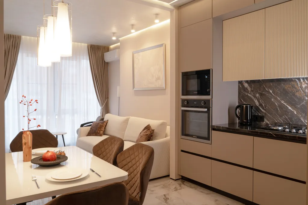 Квартира Евродвухкомнатная квартира в ЖК Черноморский-2 — Геленджик