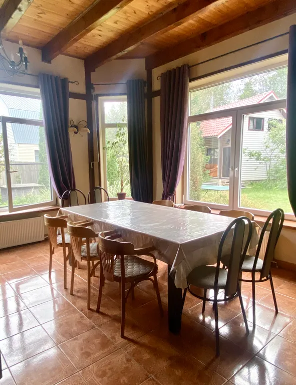 Тёплый коттедж в лесу