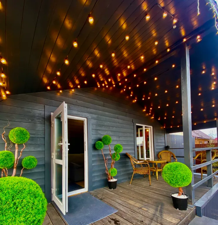 Загородный дом Loft lodge на берегу реки Ангара