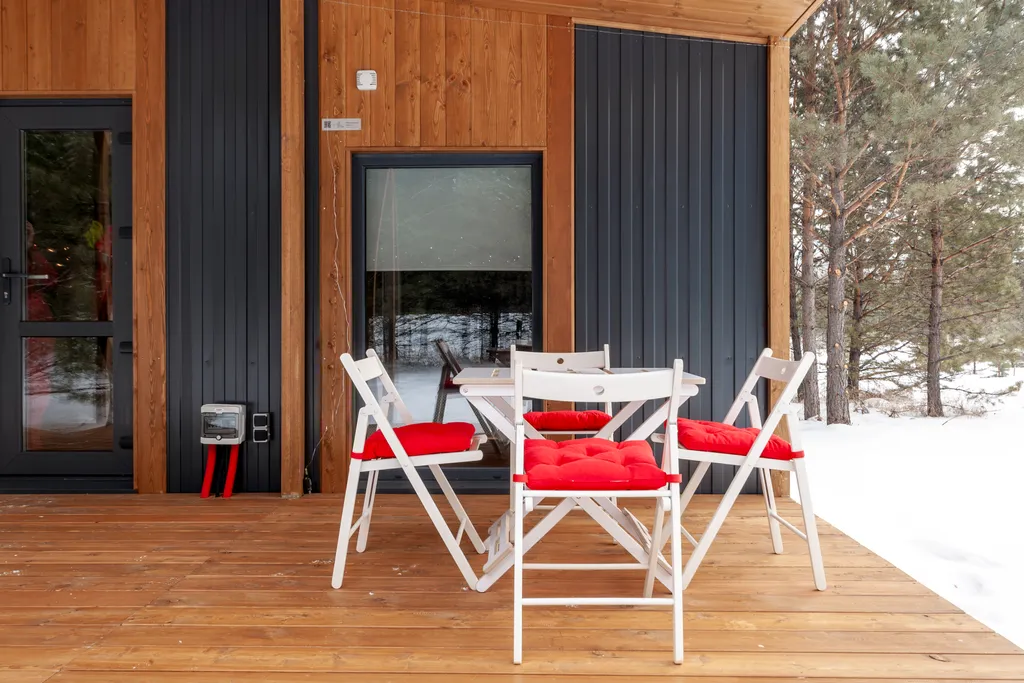 Дом в скандинавском стиле Хютте