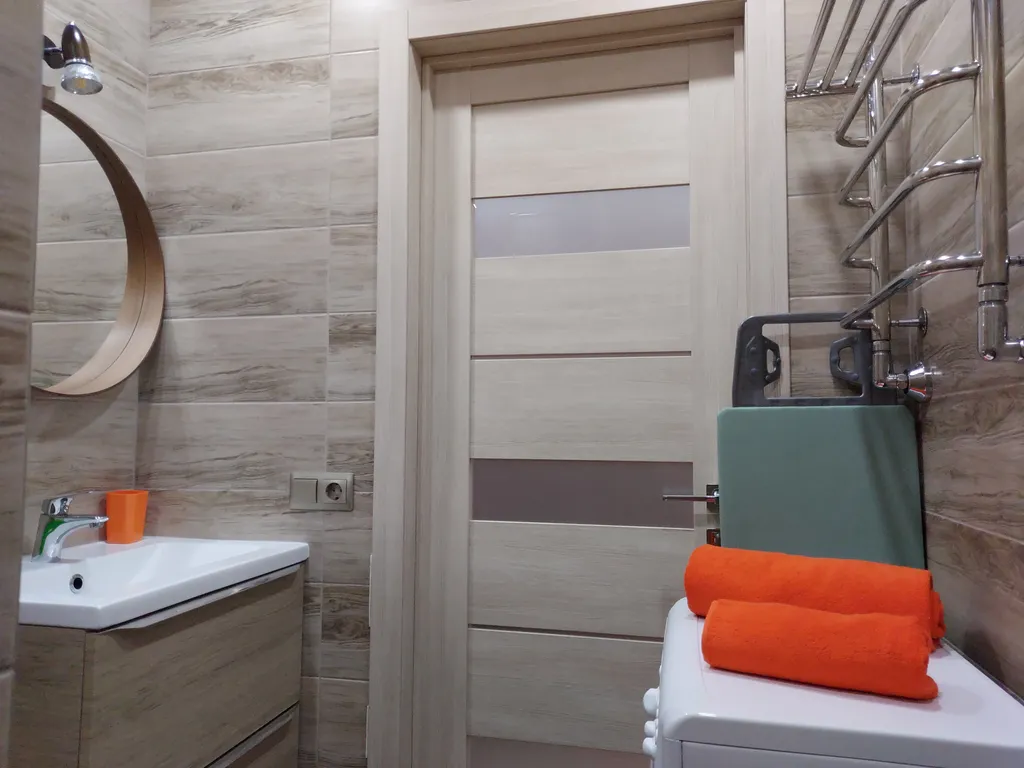 Прекрасная квартира с апельсиновым настроением