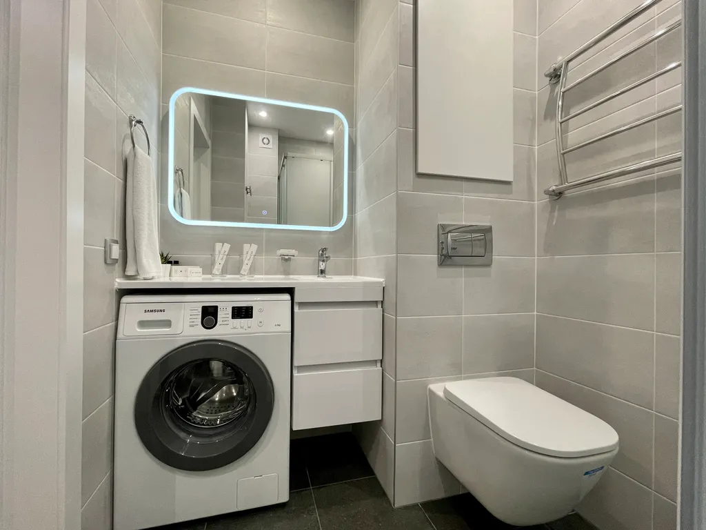 Фреш Двухкомнатная квартира с 2 спальнями и с душевой кабиной