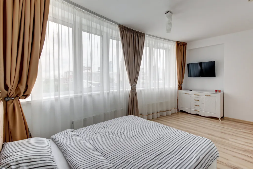 2-е апартаменты для 9 гостей с парковкой и панорамным видом