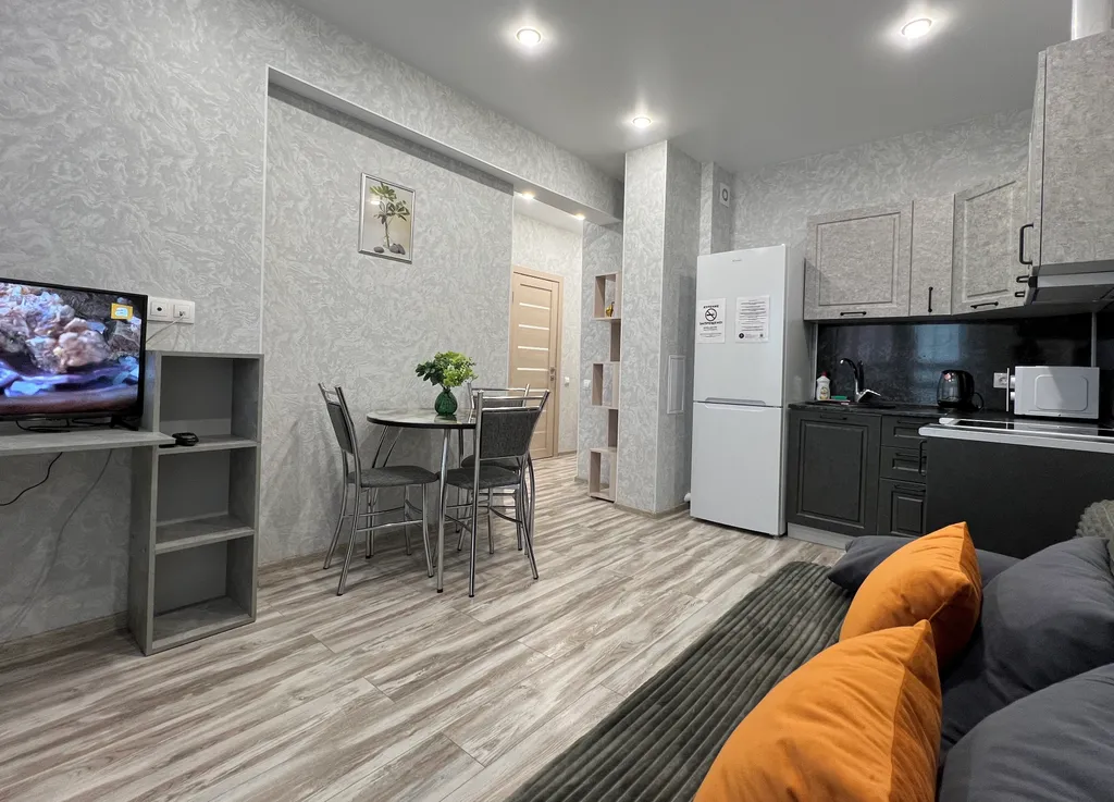 Евро двухкомнатная квартира на Набережной в ЖК Скандинавия