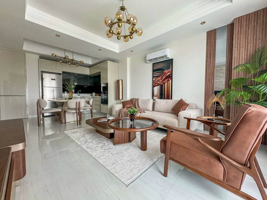 Апартаменты Azura World с видом на море, в комплексе 5 звезд