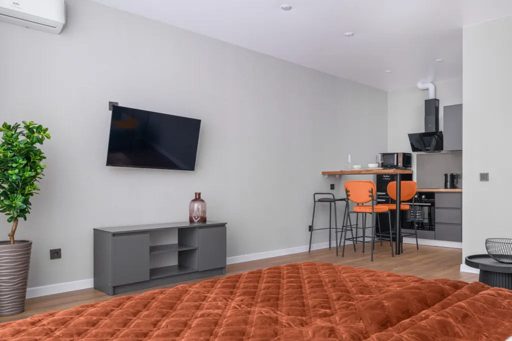 Терра-стильная квартира в ЖК Самолет