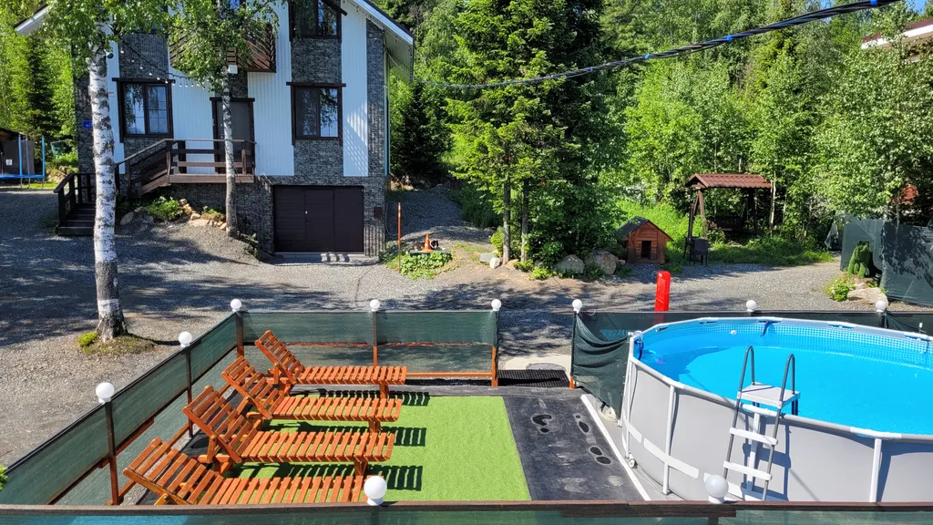 Коттедж Студия для двоих, часть дома с отдельным входом — Шерегеш