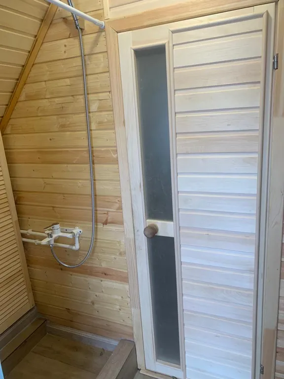 Прекрасный домик в стиле А-фрейм