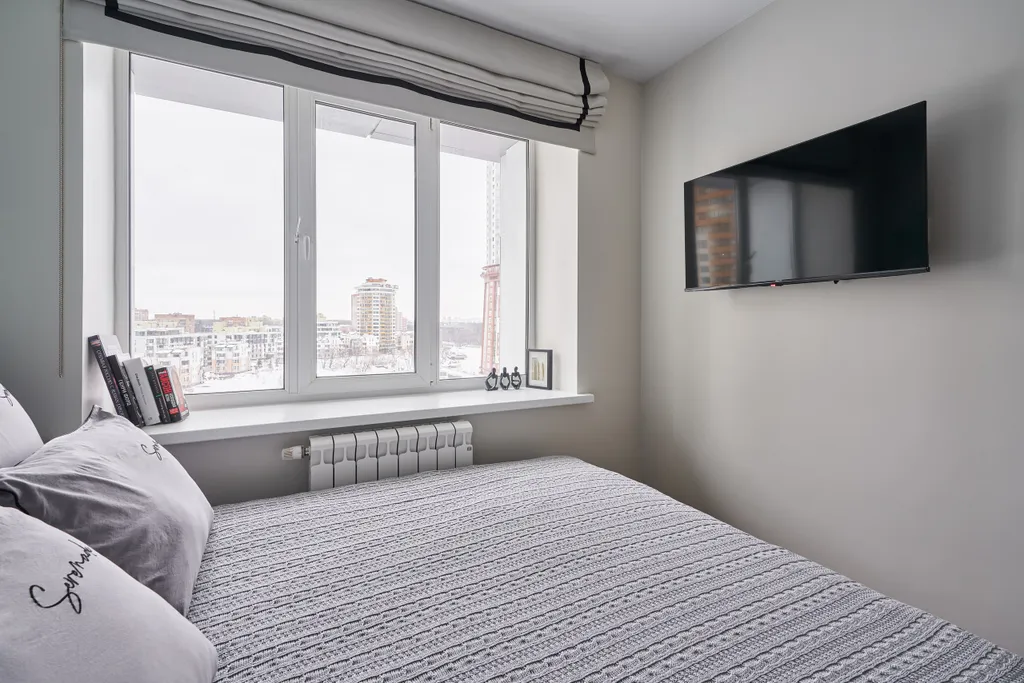 Современные апартаменты с видом на яхт клуб и канал имени Москвы