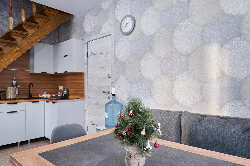 Апартаменты двухуровневые двухкомнатные с кухней (апарт 7)