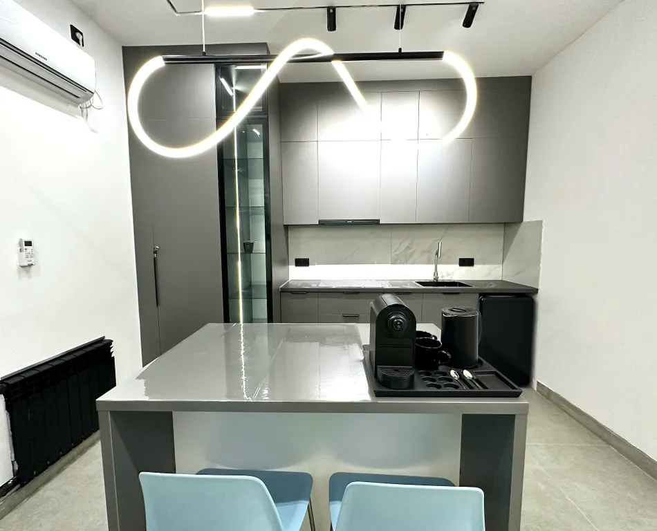 Апартамент на 21 этаже лофт