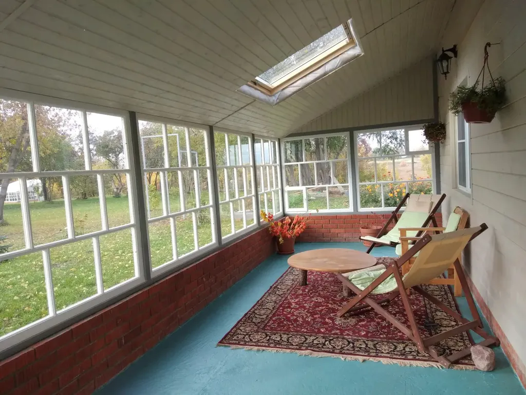 Красивый дом в деревне