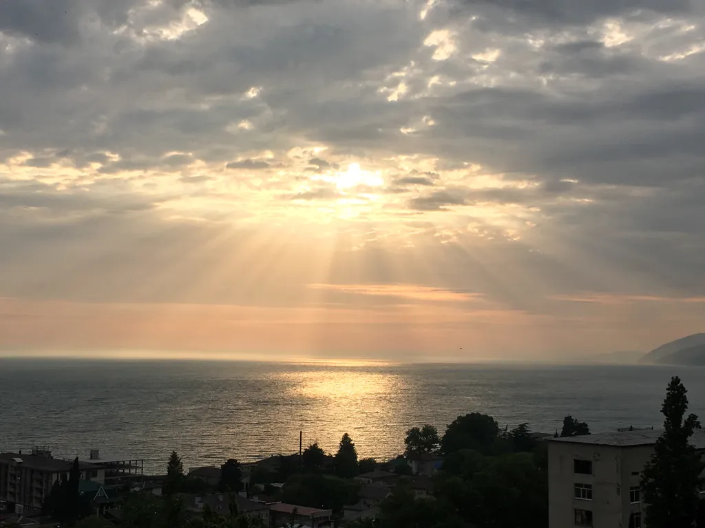 3-х местная комната с кондиционером с прямым видом на море