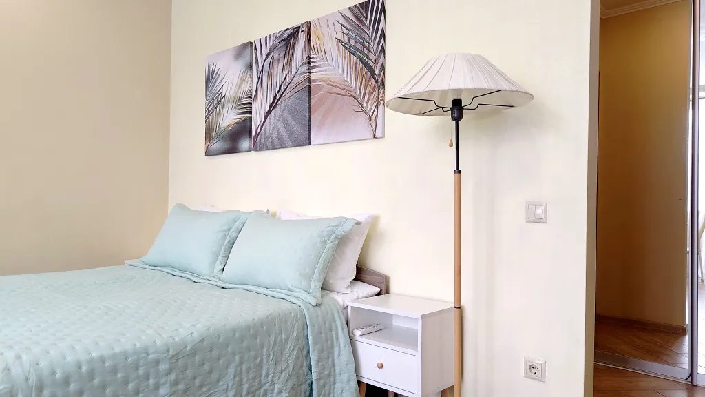 Потрясающий вид с балкона на горы! Идеальная студия в центре для вас