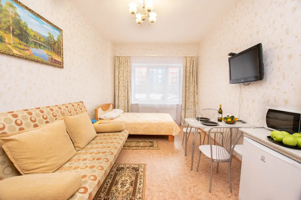 Уютная квартира студия у Пермской ярмарки