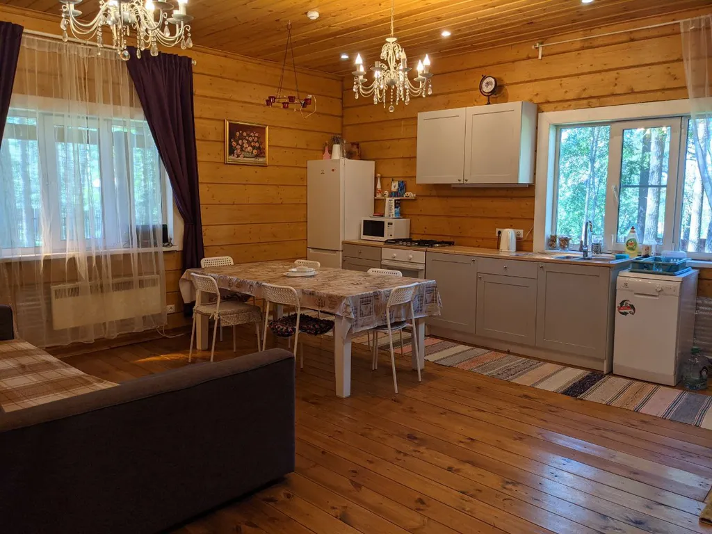 Коттедж Коттедж из клееного бруса прямо среди соснового леса — Мичуринское