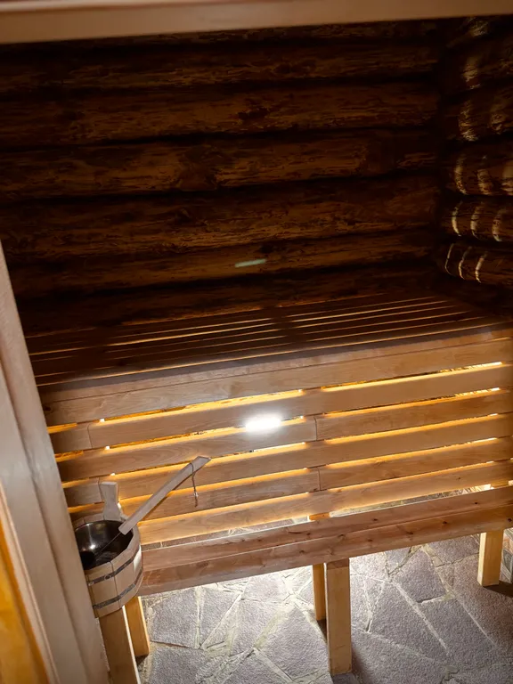 Дом с баней и чаном