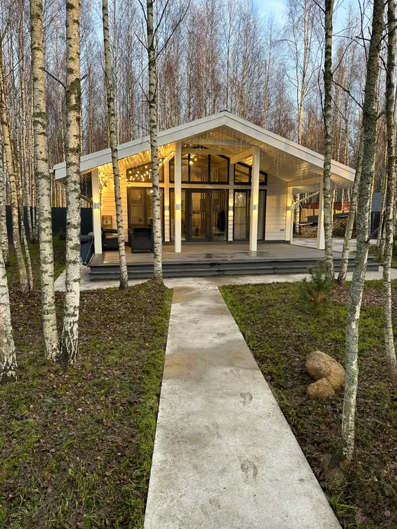 Коттедж в стиле шале в коприно