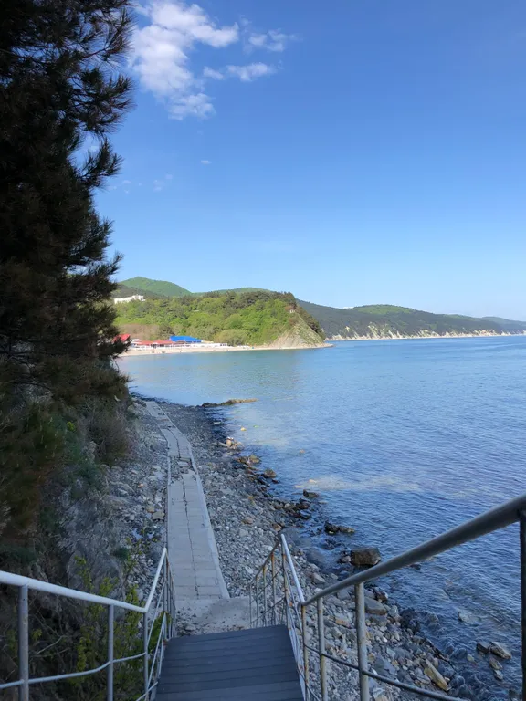 Уютный домик на море