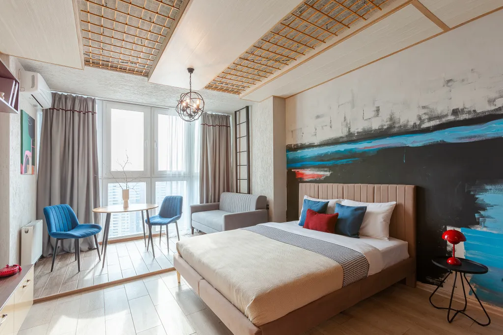 Квартира Апартаменты дизайнерские в центре в ЖК Арго на Ново-Садовой — аренда посуточно в Самара