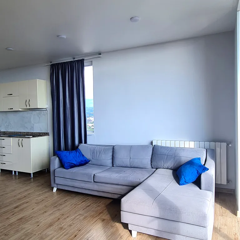 Апартамент #15: 2 спальни, кухня, гостиная, вид на море и горы