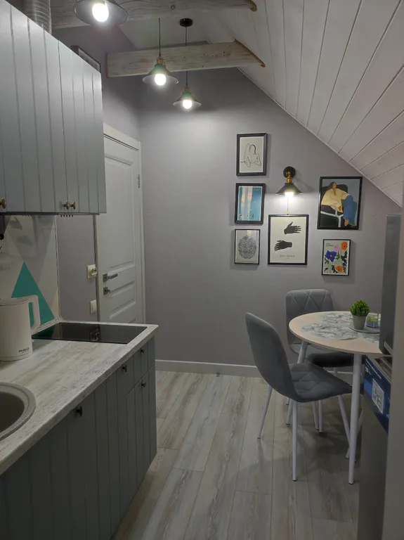 Монсардный этаж в стиле шале