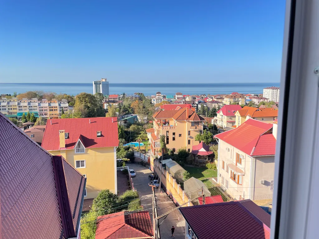 Квартира Уютная евро-двухкомнатная квартира с видом на море — Адлер