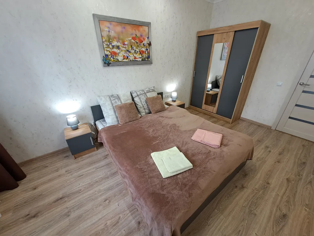 Квартира Квартира Просторный апартамент в новом доме у Верхнего Озера, Музея Янтаря — Калининград