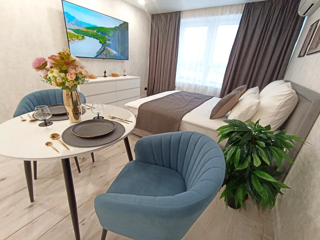 Дизайнерская квартира студия