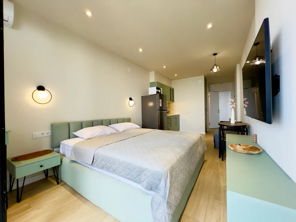 Люкс апартаменты в Next apartment с видом на море