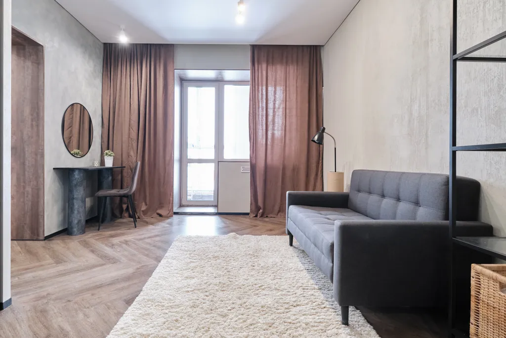 Стильные апартаменты с видом на закат