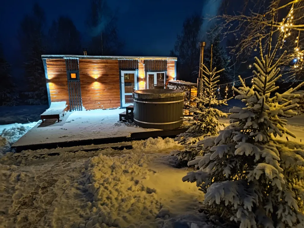 Коттедж Дом в Берёзовой роще амбар-хаус — Дмитровское