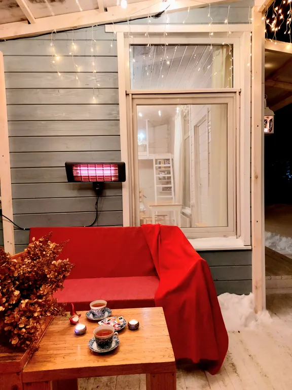 Коттедж Гостевой дом Karhu Casa рядом с Онежским озером — Деревянное