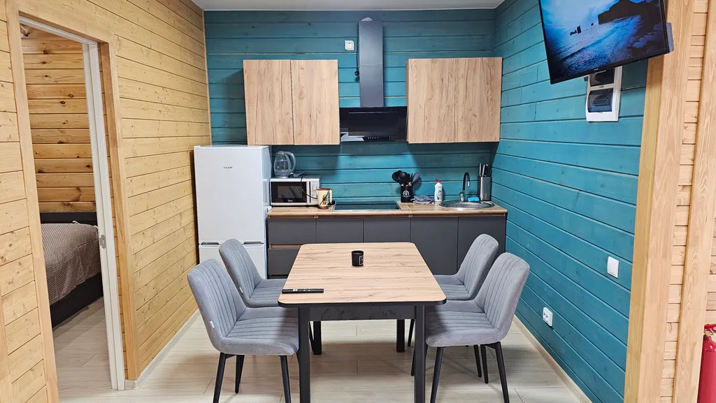 Домик "Лесная Сказка" с видом на море и лес в Анапе