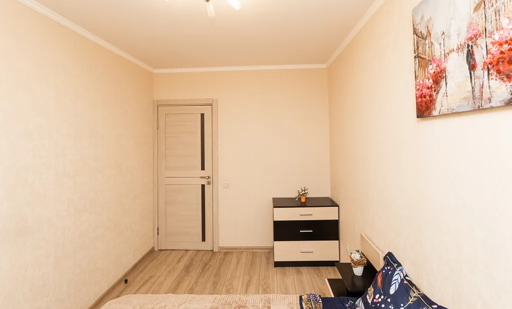 Просторная двухкомнатная квартира с большим балконом