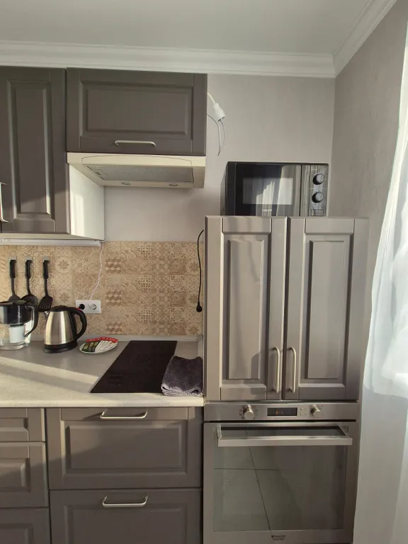 Квартира с новым ремонтом, 4 раздельных спальных места