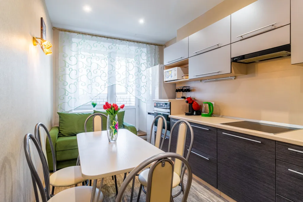 2-комн апартаменты в новом доме у Ж/Д в-ла, 5 мин до метро+кофемашина