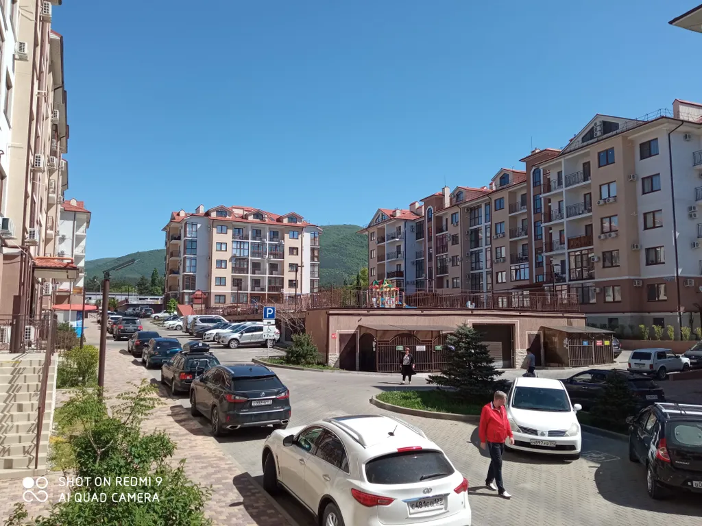 Мансарда с видом на аквапарк и море