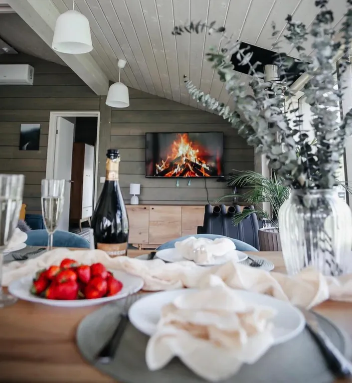 Гостевой дом с панорамными окнами