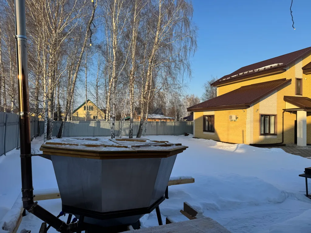 Дом с баней и чаном