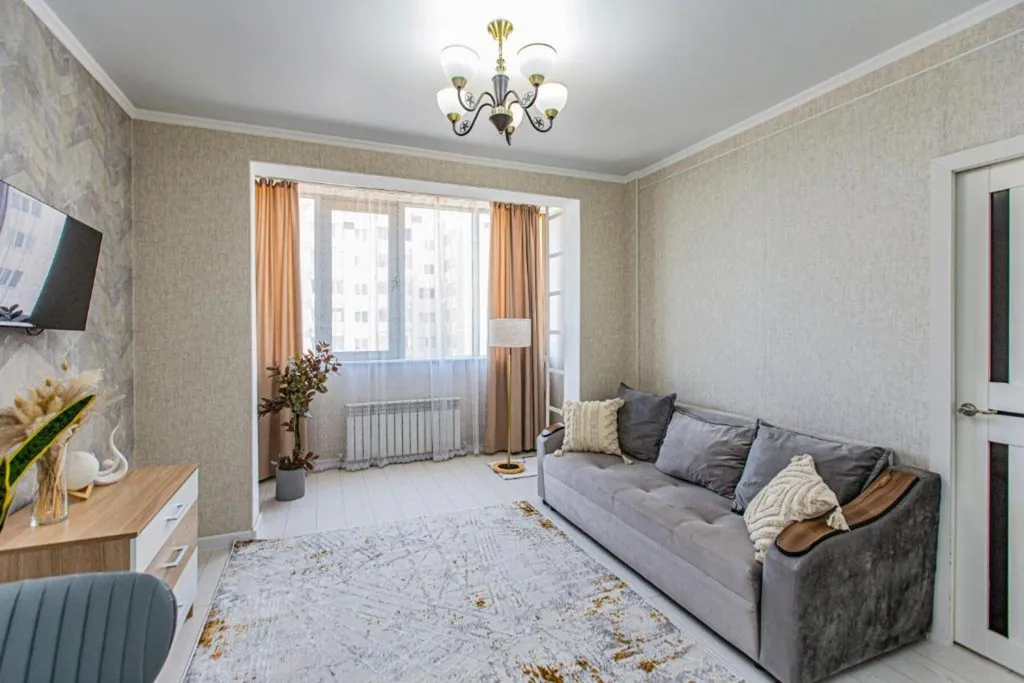 2-ком квартира Bayhouse в ЖК Уш Сункар для 4-х гостей