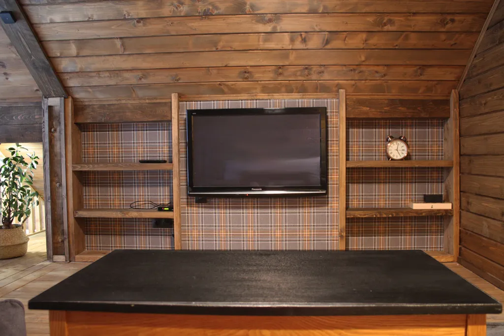 Шале с сауной на берегу реки