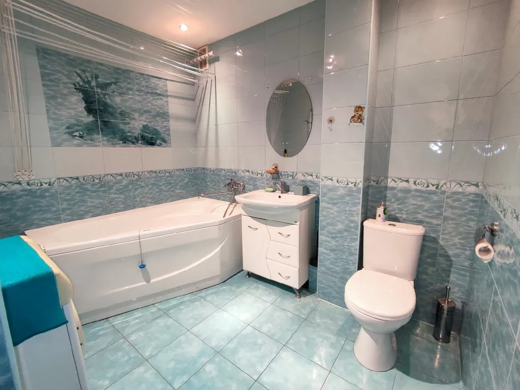 Просторная двушка с полукруглой комнатой