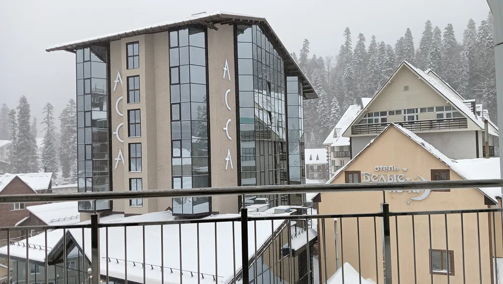 Просторная красивая студия 48м2 с шикарным видом, 400м от подьемника