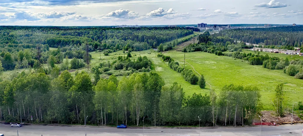 Просторная квартира с видом на закат