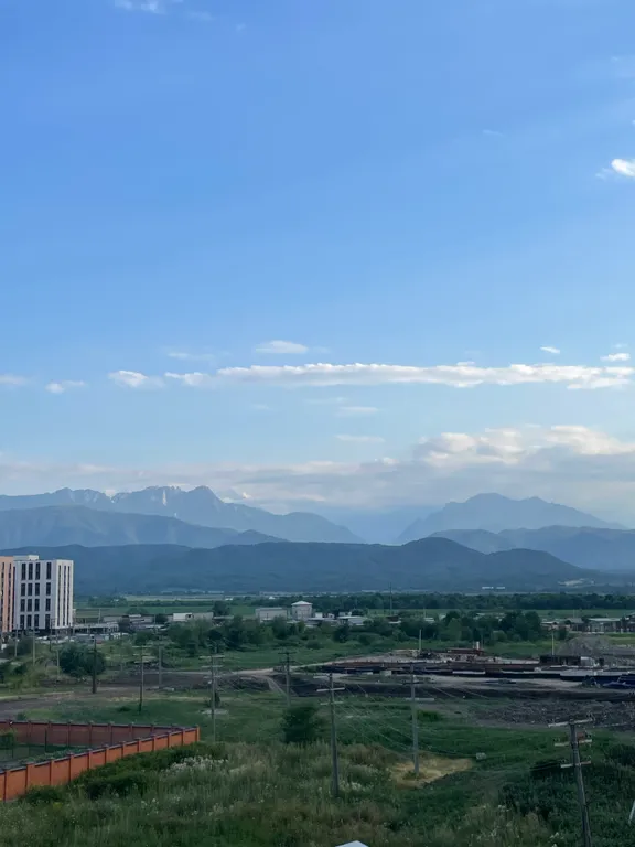 Уютная квартира с видом на горы