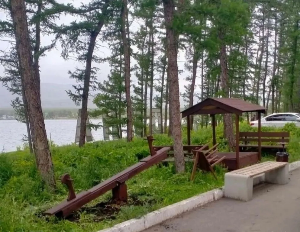 Уютная студия с видом на лес