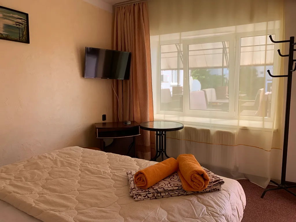 Стандартный номер на двоих с двуспальной кроватью