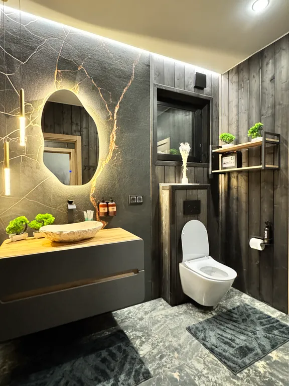 Коттедж Новый современный дом барн с дизайнерским ремонтом — Воскресенское