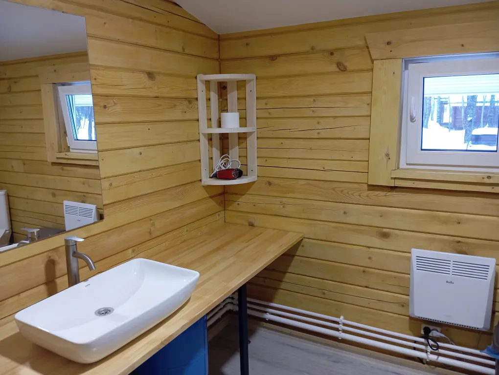 Дом в Подмосковье в лесу, со всеми удобствами